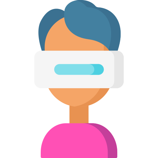 gafas de realidad virtual Special Flat icono