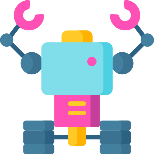 Robot Special Flat icono