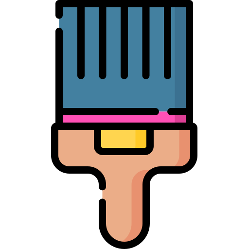 Paint brush Special Lineal color icon