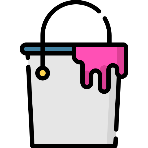 Paint bucket Special Lineal color icon