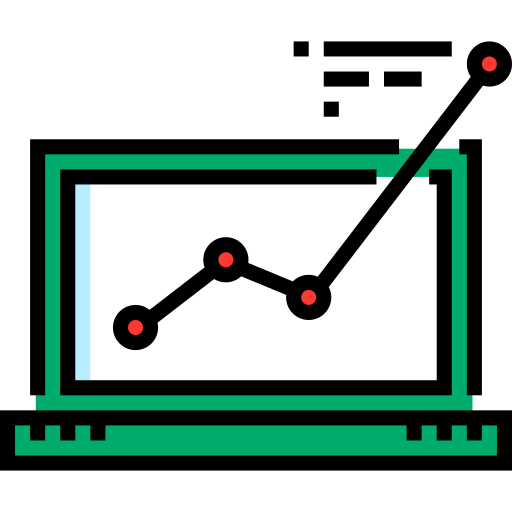 디지털 Detailed Straight Lineal color icon