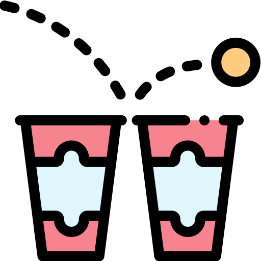 bière-pong Detailed Rounded Lineal color Icône