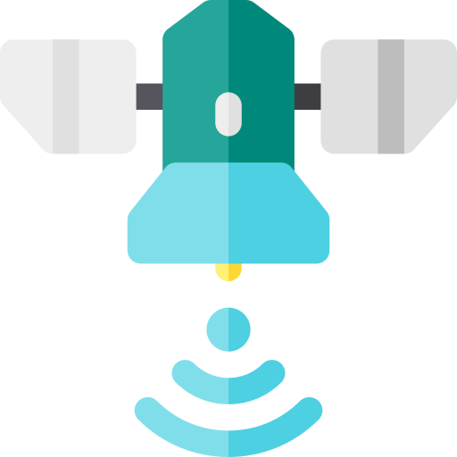위성 Basic Rounded Flat icon