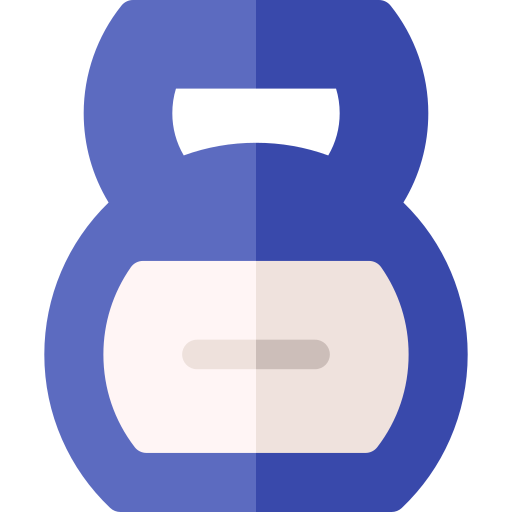 kettlebell Basic Rounded Flat icon