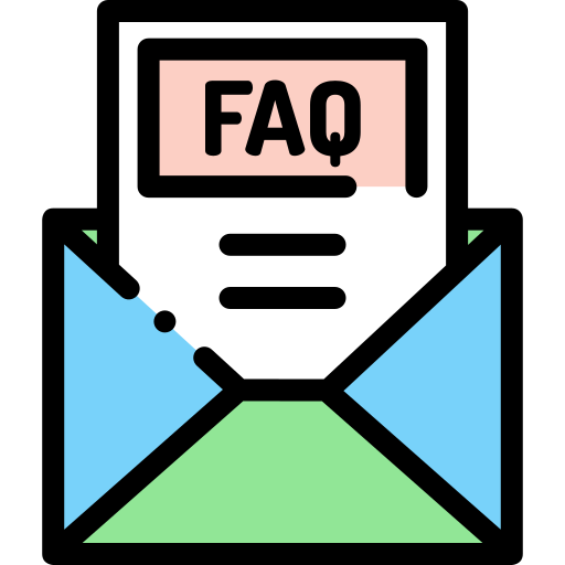 faq Detailed Rounded Lineal color icon