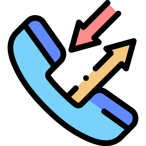 телефон Detailed Rounded Lineal color иконка