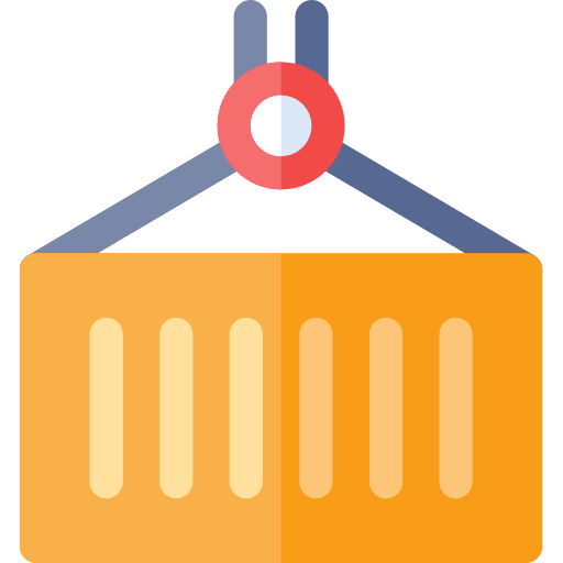 container Basic Rounded Flat icon