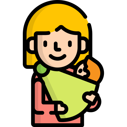 Baby carrier Special Lineal color icon