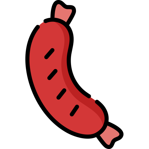 Sausages Special Lineal color icon