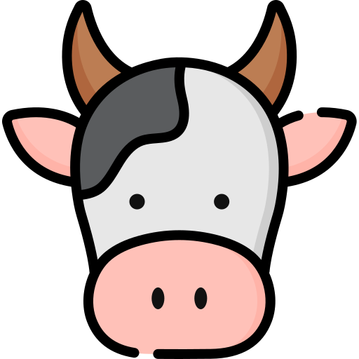 Vaca Special Lineal color icono