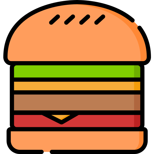 Burger Special Lineal color icon