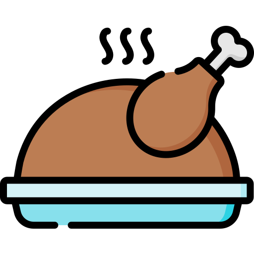pollo arrosto Special Lineal color icona