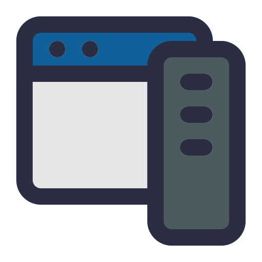 Responsive design Generic color lineal-color icon