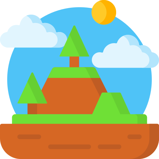 언덕 Special Flat icon
