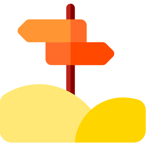 風景 Basic Rounded Flat icon