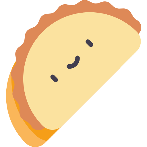 taco Kawaii Flat icon