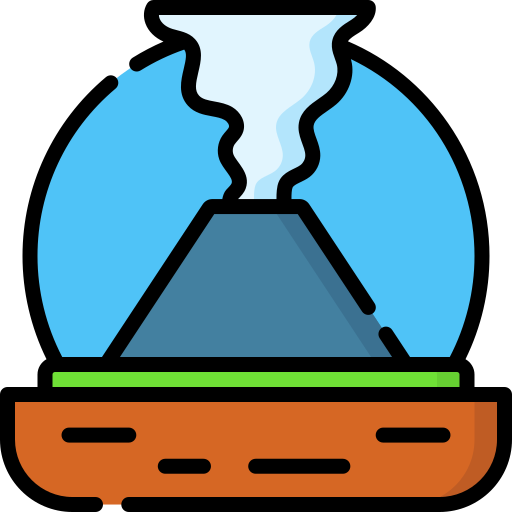 Volcano Special Lineal color icon