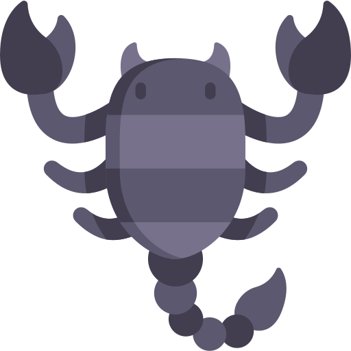 skorpion Kawaii Flat icon