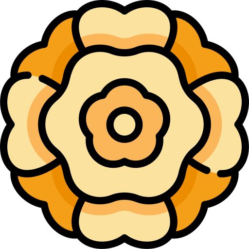 Marigold Kawaii Lineal color icon