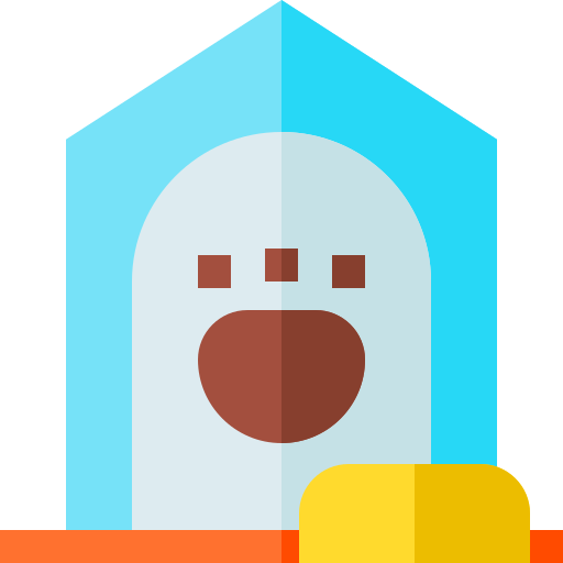 Doghouse Basic Straight Flat icon
