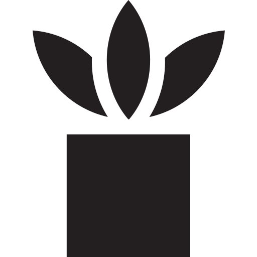 Plant Basic Straight Filled icon