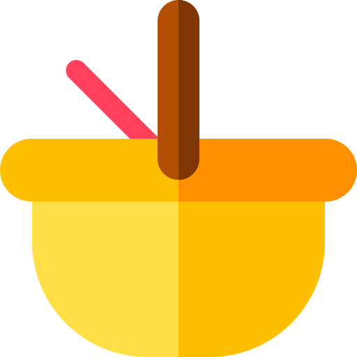 picknickkorb Basic Rounded Flat icon