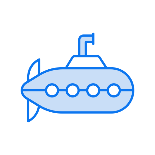 submarino Generic color lineal-color icono