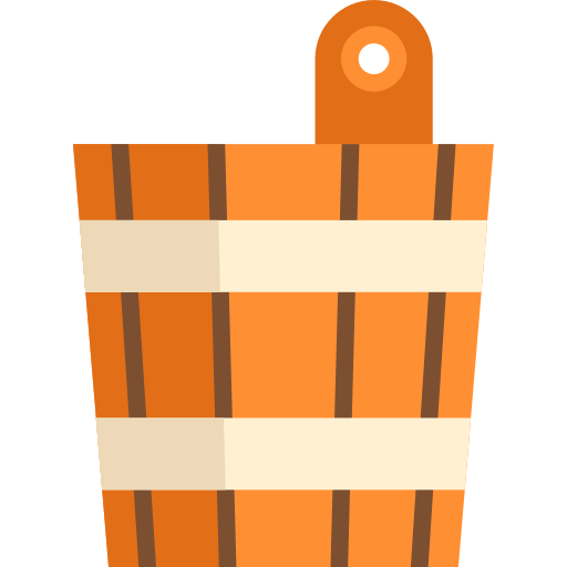 Bucket Special Flat icon