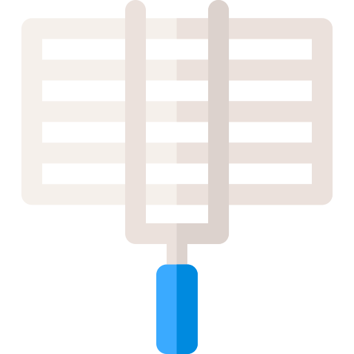 Grade Basic Rounded Flat Ícone