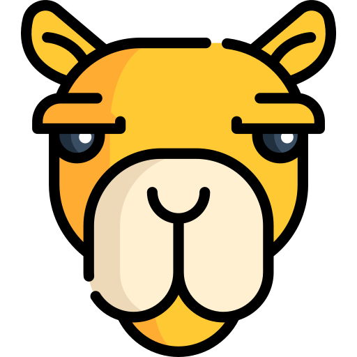 Camello Special Lineal color icono