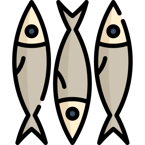 sardines Special Lineal color Icône