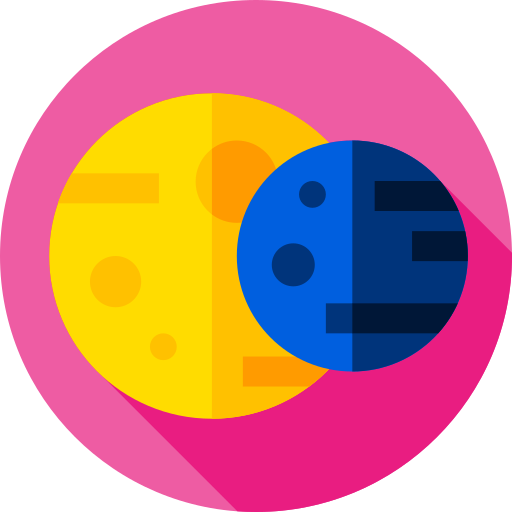 Eclipse Flat Circular Flat icono