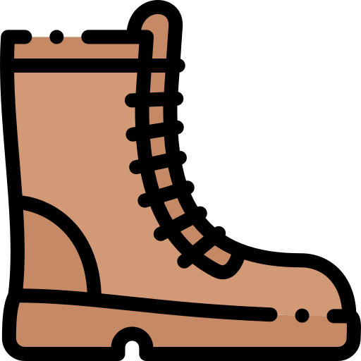 Boots Detailed Rounded Lineal color icon