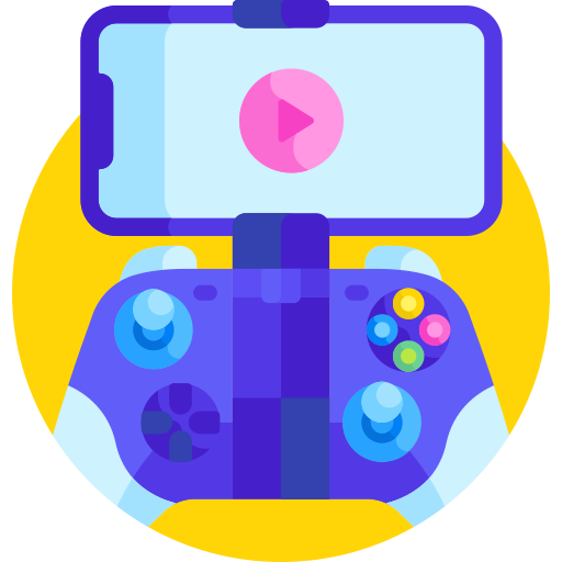ゲームパッド Detailed Flat Circular Flat icon