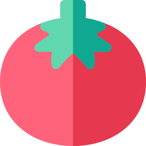 Tomate Basic Rounded Flat icono