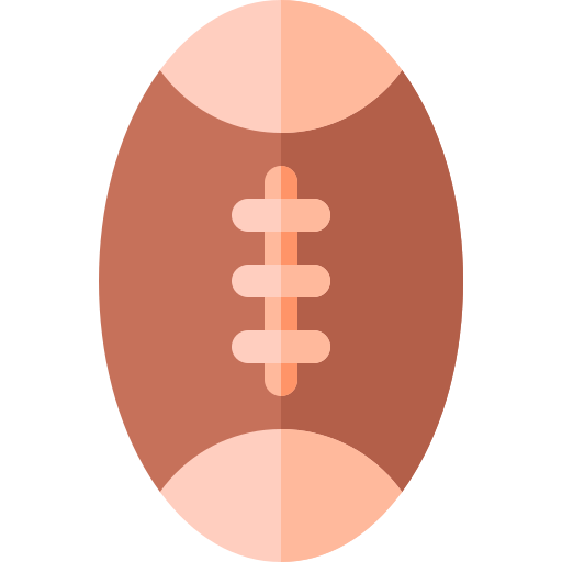 rugby Basic Rounded Flat icon