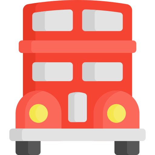 バス Kawaii Flat icon