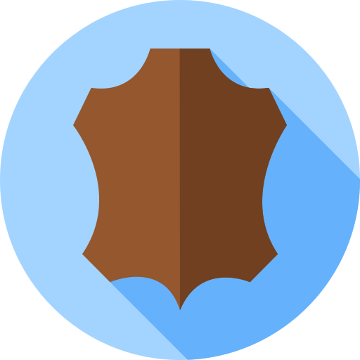 skóra Flat Circular Flat ikona