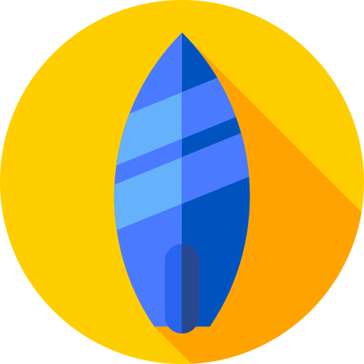 Tabla de surf Flat Circular Flat icono