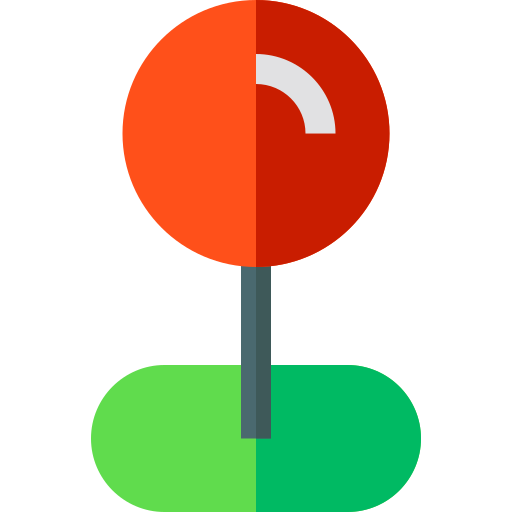 Pin Basic Straight Flat icon