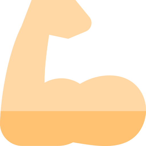 強い Basic Straight Flat icon