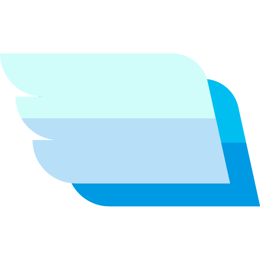 날개 Basic Straight Flat icon