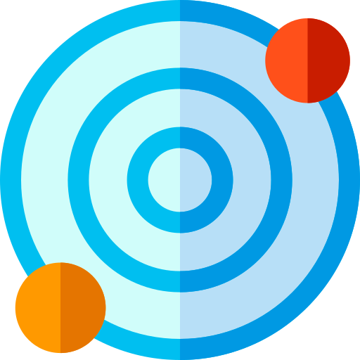 orbit Basic Straight Flat icon