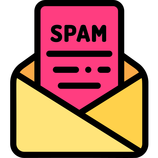 spam Detailed Rounded Lineal color Ícone