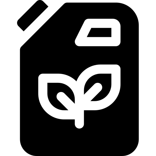 biocarburant Basic Rounded Filled Icône