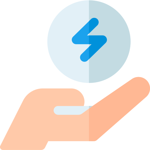 Save energy Basic Rounded Flat icon