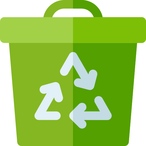 Reciclaje Basic Rounded Flat icono