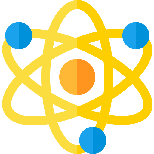 核エネルギー Basic Rounded Flat icon