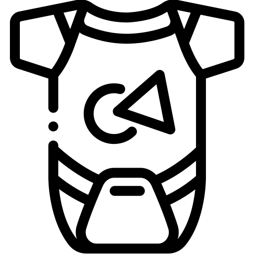 lichaam Detailed Rounded Lineal icoon