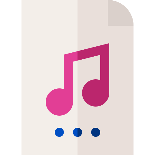 fascicolo audio Basic Straight Flat icona